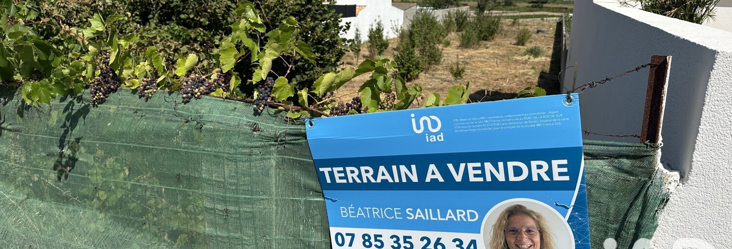 Terrain  1011 m² à vendre à La Tranche-sur-Mer (85360)