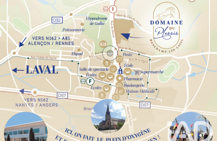 Vente Terrain à bâtir 696 m&sup2; — photo 2