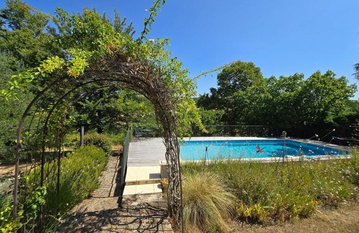 Maison, gîte, vue, terrain construisible, piscine — photo 2