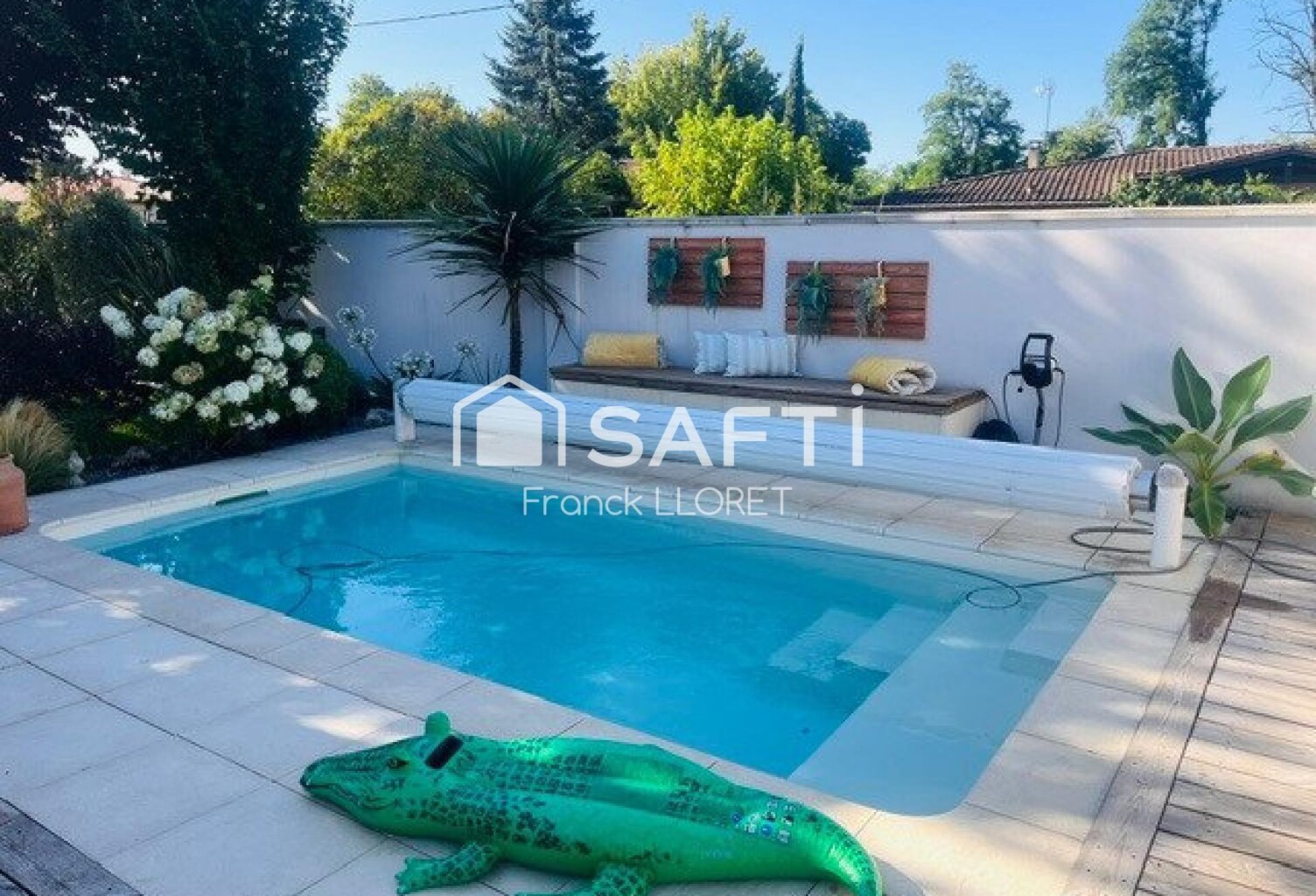 Maison contemporaine 5 chs, piscine, garage — photo 1