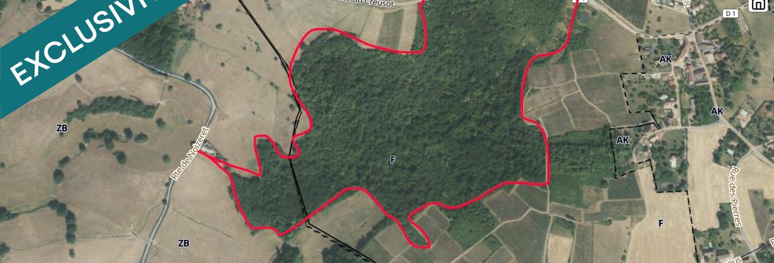 Terrain  190000 m² à vendre à Couches (71490)
