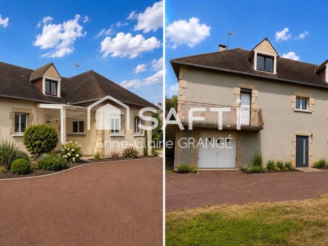 Spacieuse maison familiale de 206 m² avec sous-sol aménagé sur un terrain de 3 700 m²  Mont-Saint-Jean — photo du bien