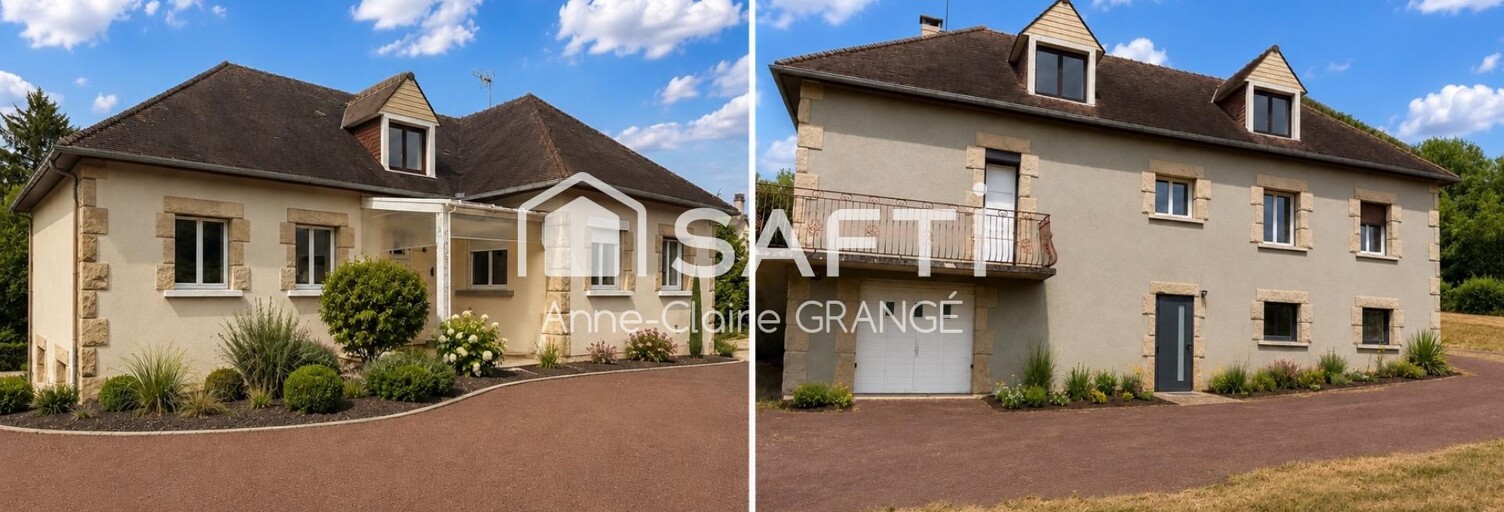 Maison 5 Pièces 206 m² à vendre à Mont-Saint-Jean (72140)