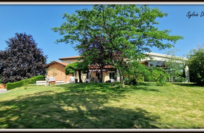 Propriete à vendre 8 pièces 285 m² REPLONGES (01), Piscine, 4 suites, double garage, terrain 2136 m² — photo 2
