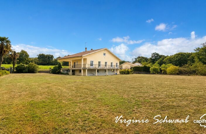 PUYOO (64)Maison familiale - 137 m2 - 6 chambres - sous-sol - 2 600 m2 de terrain clos — photo 2