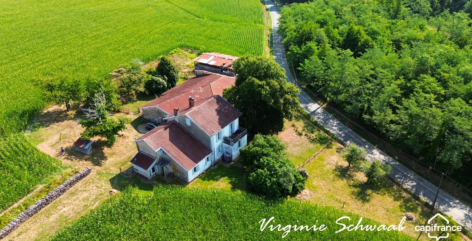 POUILLON (40) Maison de caractère 14 pièces – 9 chambres – Dépendances – 1 hectare de terrain — photo 1