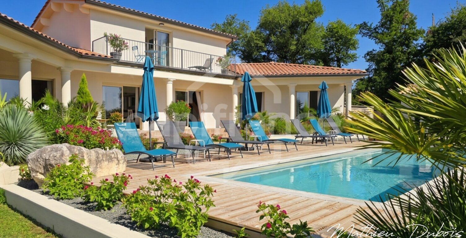 Villa d'architecte avec maison d'amis, piscine et 1,2 hectare au cœur du Périgord Vert — photo 1