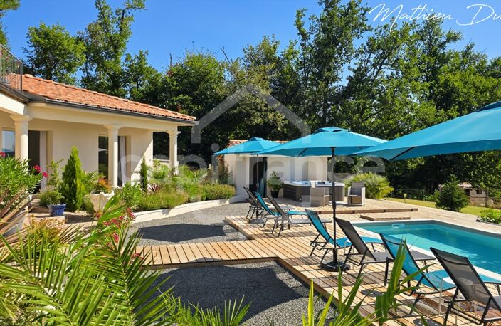 Villa d'architecte avec maison d'amis, piscine et 1,2 hectare au cœur du Périgord Vert — photo 2