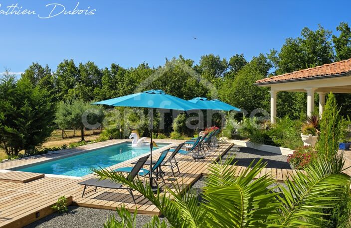 Villa d'architecte avec maison d'amis, piscine et 1,2 hectare au cœur du Périgord Vert — photo 3