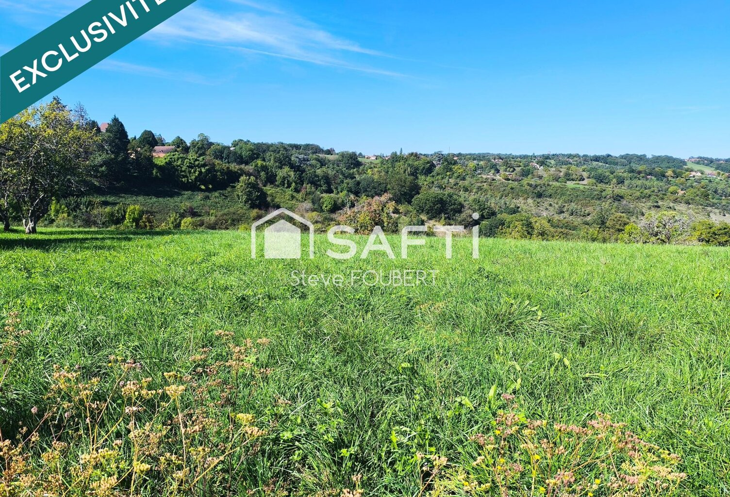 terrain à bâtir avec vue dégagée — photo 1