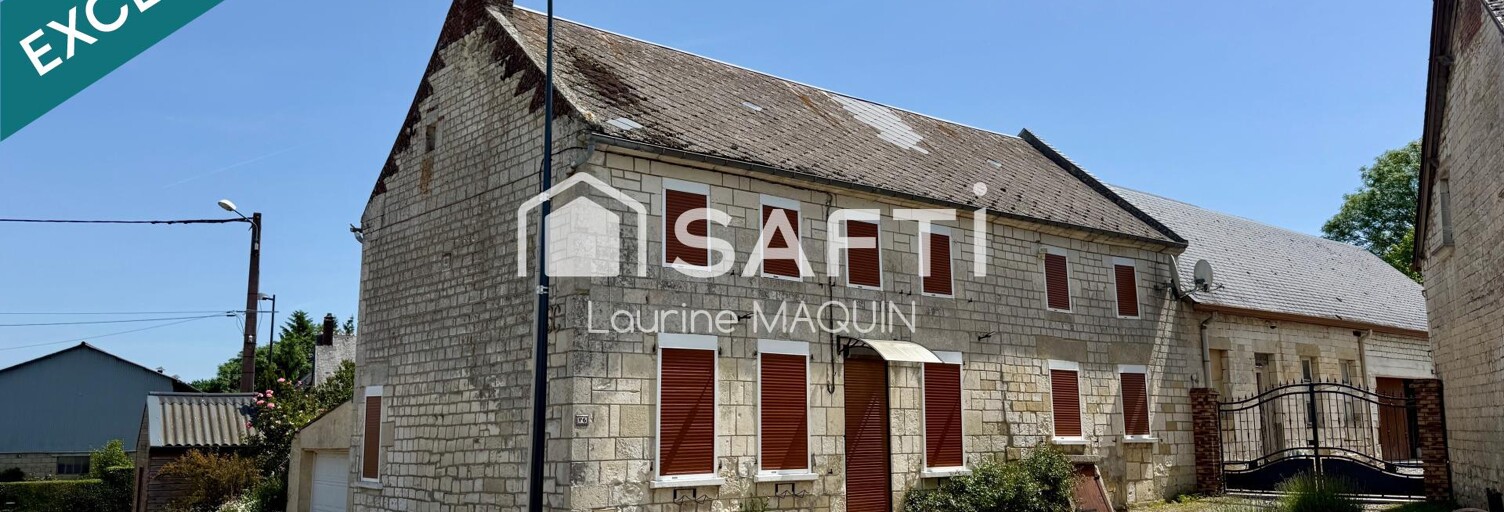 Maison 6 Pièces 141 m² à vendre à Le Thuel (02340)