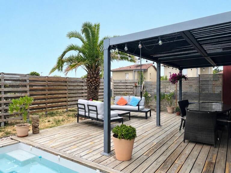 Maison bioclimatique et lumineuse avec piscine — photo 1