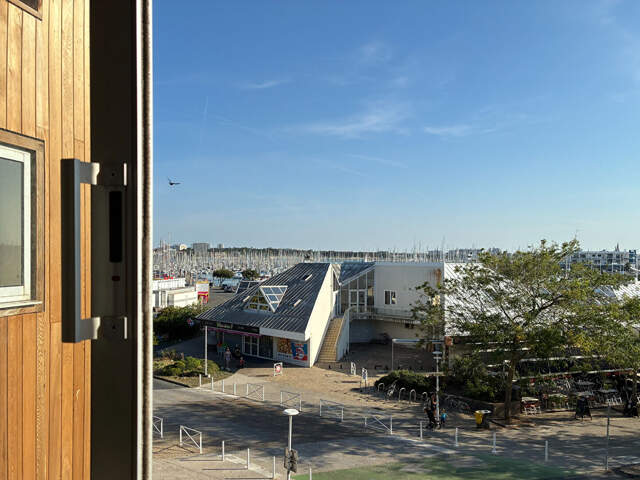 LA ROCHELLE MINIMES VUE PORT DE PLAISANCE — photo du bien