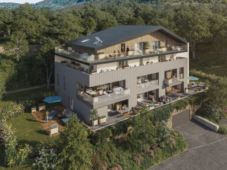 Saint Alban Leysse, T4 81m² avec balcon de 18m². Expo Sud Ouest. — photo 1