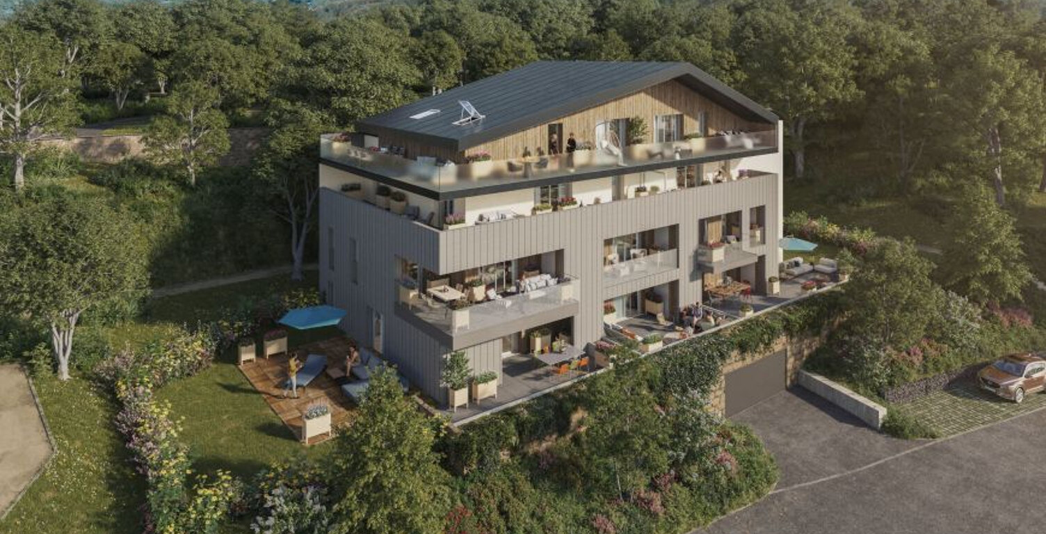 Saint Alban Leysse, T4 81m² avec balcon de 18m². Expo Sud Ouest. — photo 1