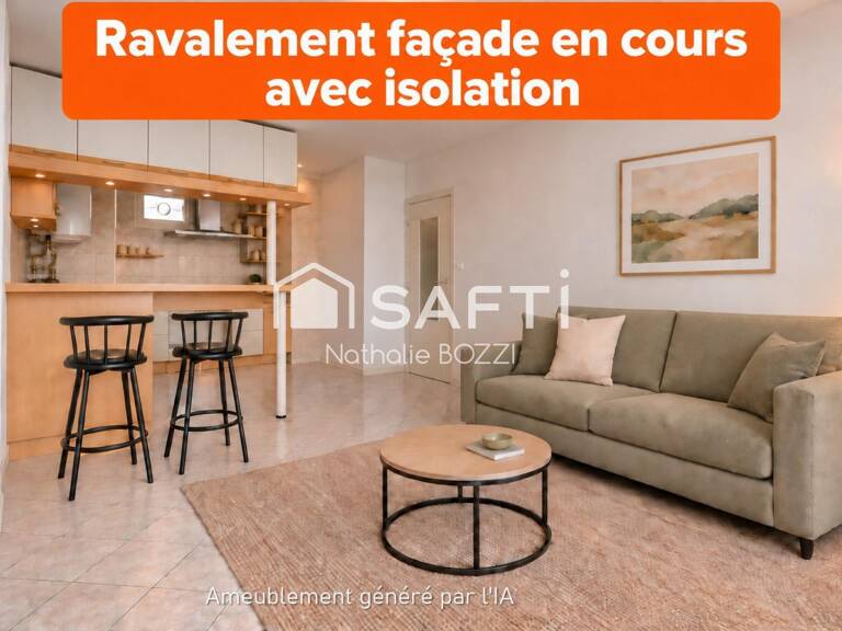 T2 à Grenoble, ravalement avec isolation voté — photo 1