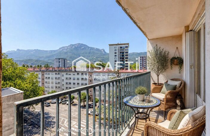 T3 de 61 m2 à Grenoble - Secteur Alliés — photo 3
