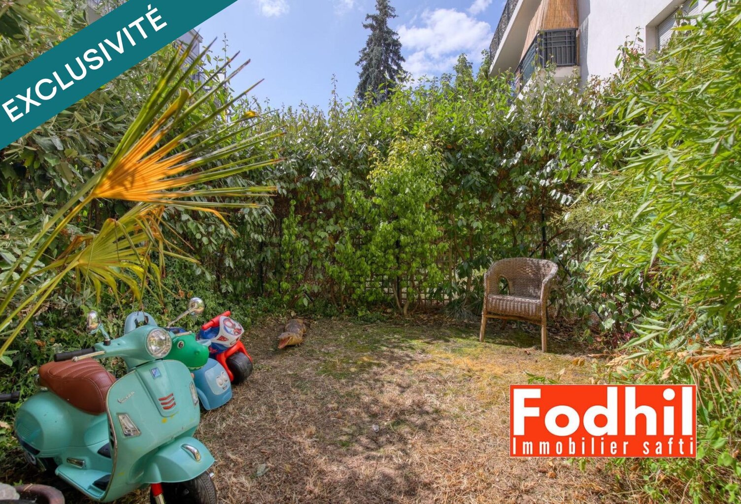 Appartement 3 pièces 62 m² avec terasse et jardin, parking et cave. — photo 1