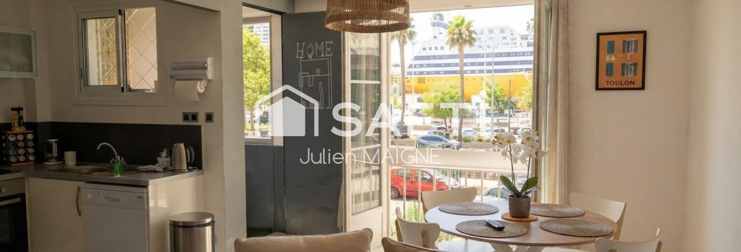 Appartement 2 Pièces 40 m² à vendre à Toulon (83000)
