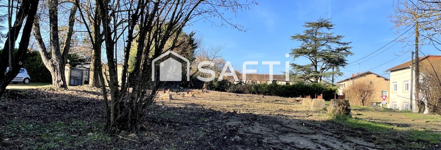Terrain  664 m² à vendre à Chaleins (01480)