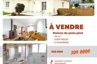 Maison 4 pièces 309000 €