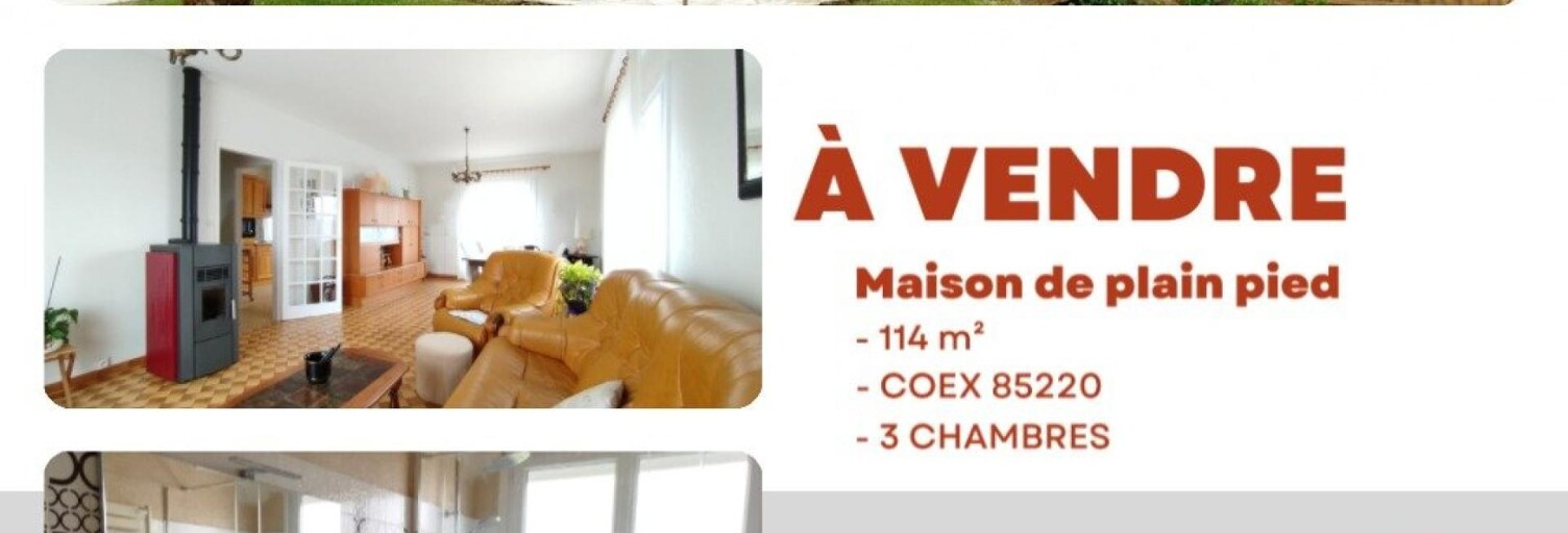 Maison 4 Pièces 114 m² à vendre à Coëx (85220)