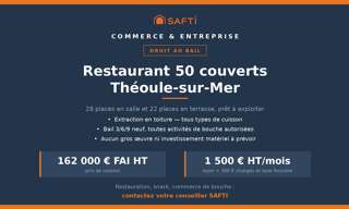 Commerce 2 Pièces 50 m² à vendre à Théoule-sur-Mer (06590)