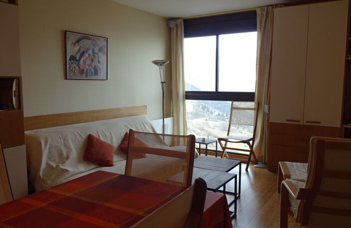 STUDIO RENOVE AVEC CELLIER AU PLA D'ADET — photo 2