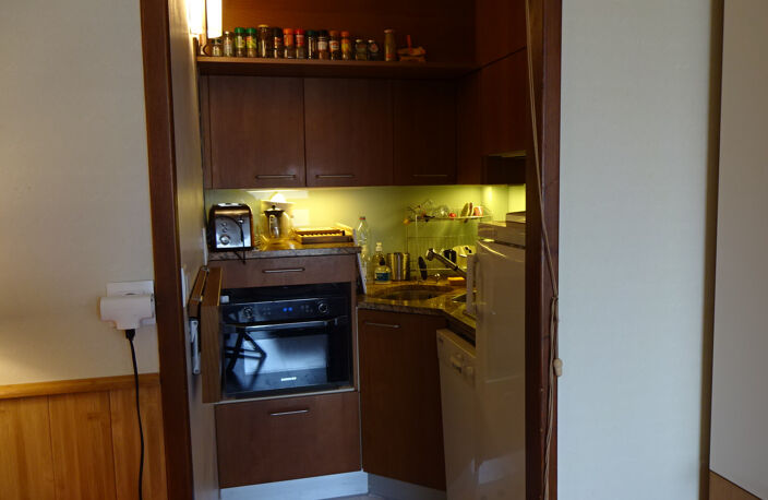 STUDIO RENOVE AVEC CELLIER AU PLA D'ADET — photo 5