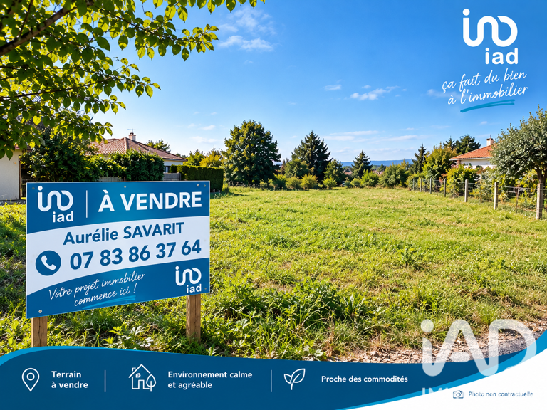 Vente Terrain à bâtir 630 m&sup2; — photo 1