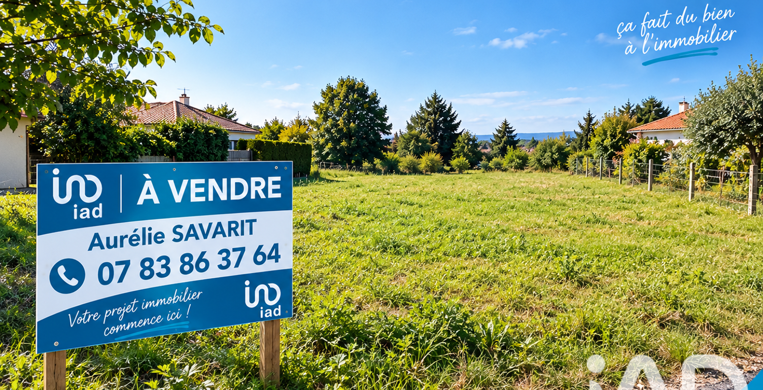 Vente Terrain à bâtir 630 m&sup2; — photo 1