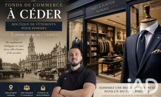 Commerce  140 m² à vendre à Cambrai (59400)