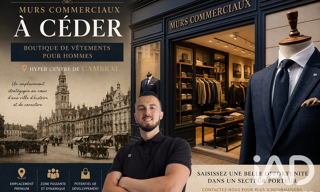 Commerce  140 m² à vendre à Cambrai (59400)