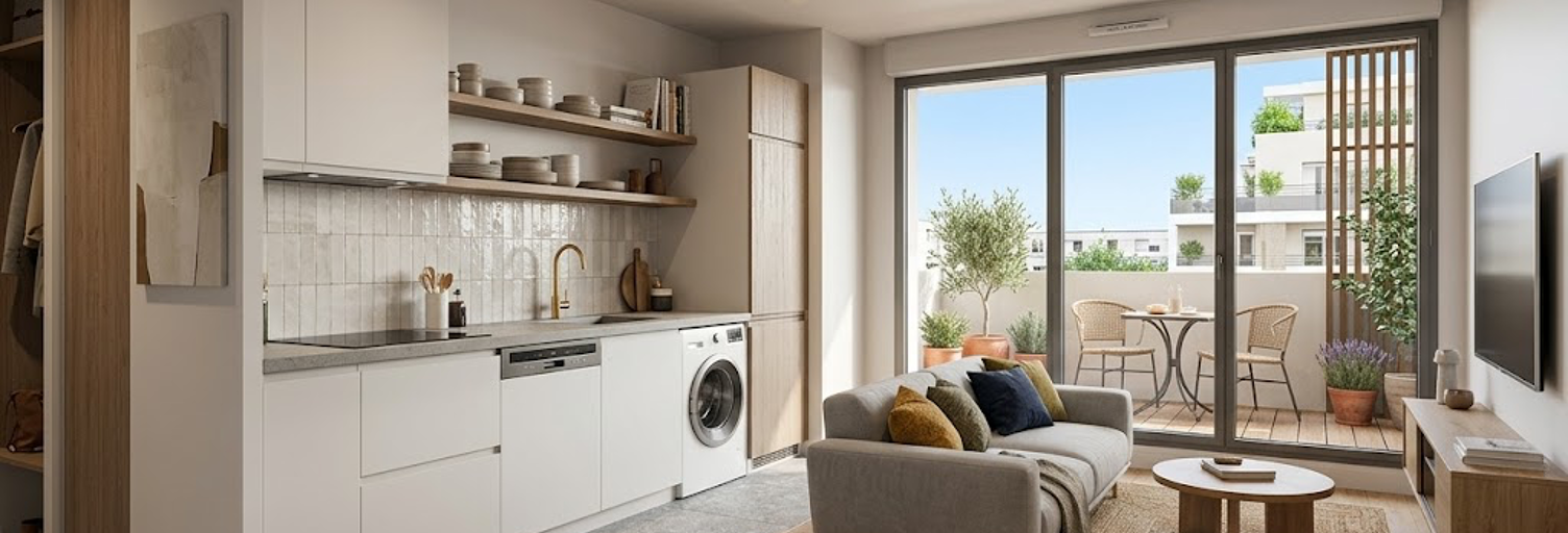 Appartement 2 Pièces 45 m² à vendre à Castelnau-le-Lez (34170)