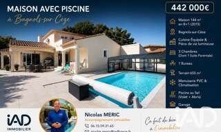 Maison 5 Pièces 144 m² à vendre à Bagnols-sur-Cèze (30200)