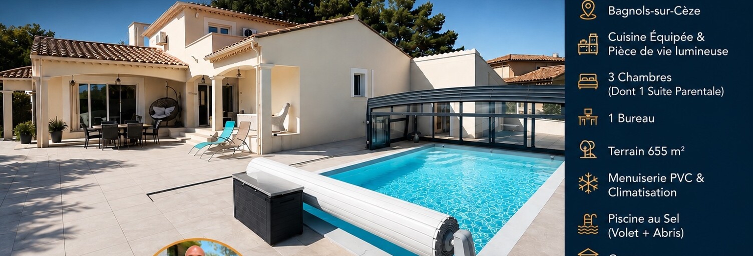 Maison 5 Pièces 144 m² à vendre à Bagnols-sur-Cèze (30200)