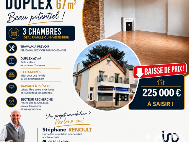 Vente Duplex 4 pièces — photo du bien