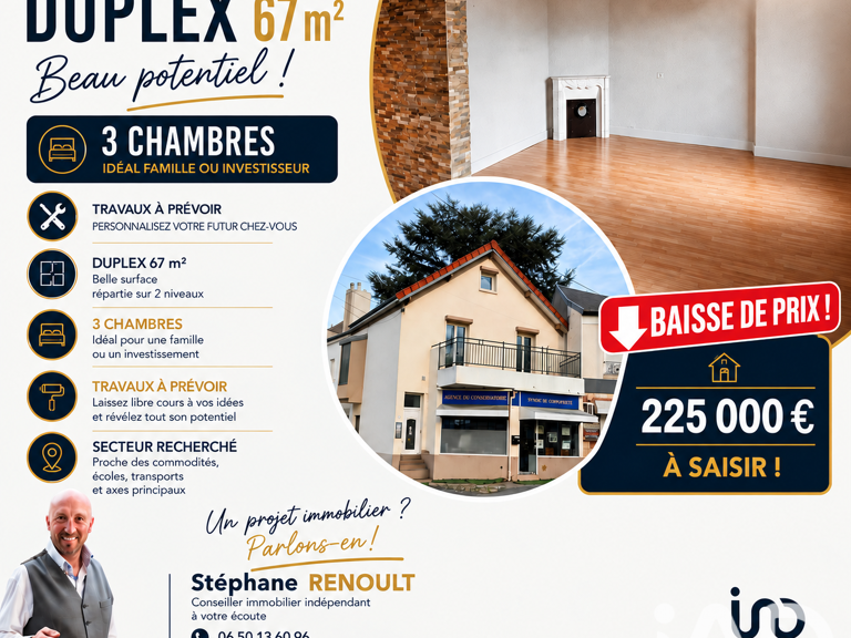 Vente Duplex 4 pièces — photo 1