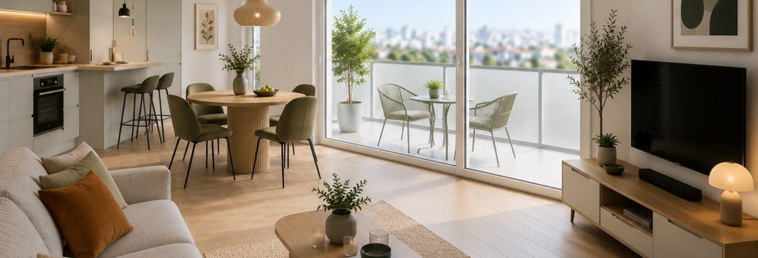 Appartement 3 Pièces 63 m² à vendre à Lyon 8 (69008)