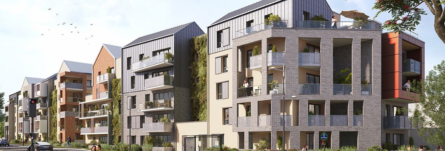 Appartement neuf T2, T3 Pièce 40 à 60 m² à vendre à Orléans (45000)