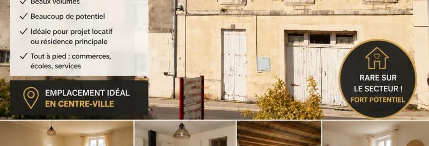 Maison 3 Pièces 125 m² à vendre à Saint-Porchaire (17250)