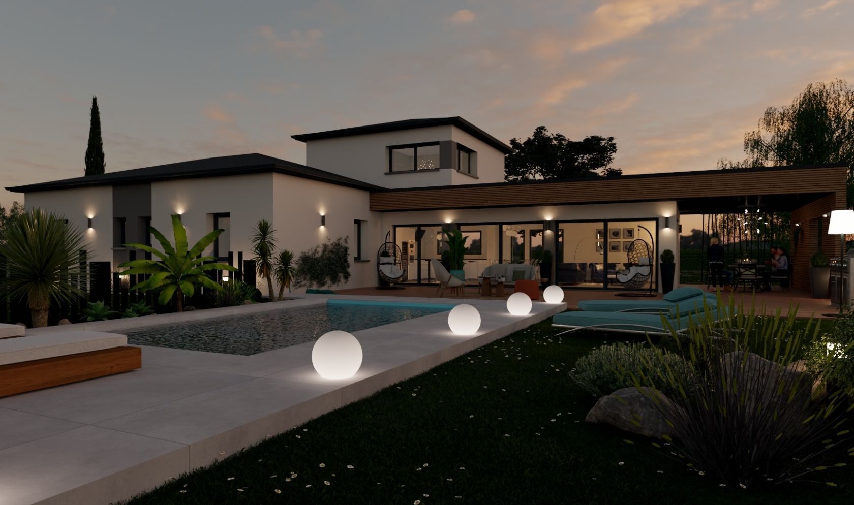 Projet de construction d'une maison 143 m² avec terrain à PARAY-SOUS-BRIAILLES (03)