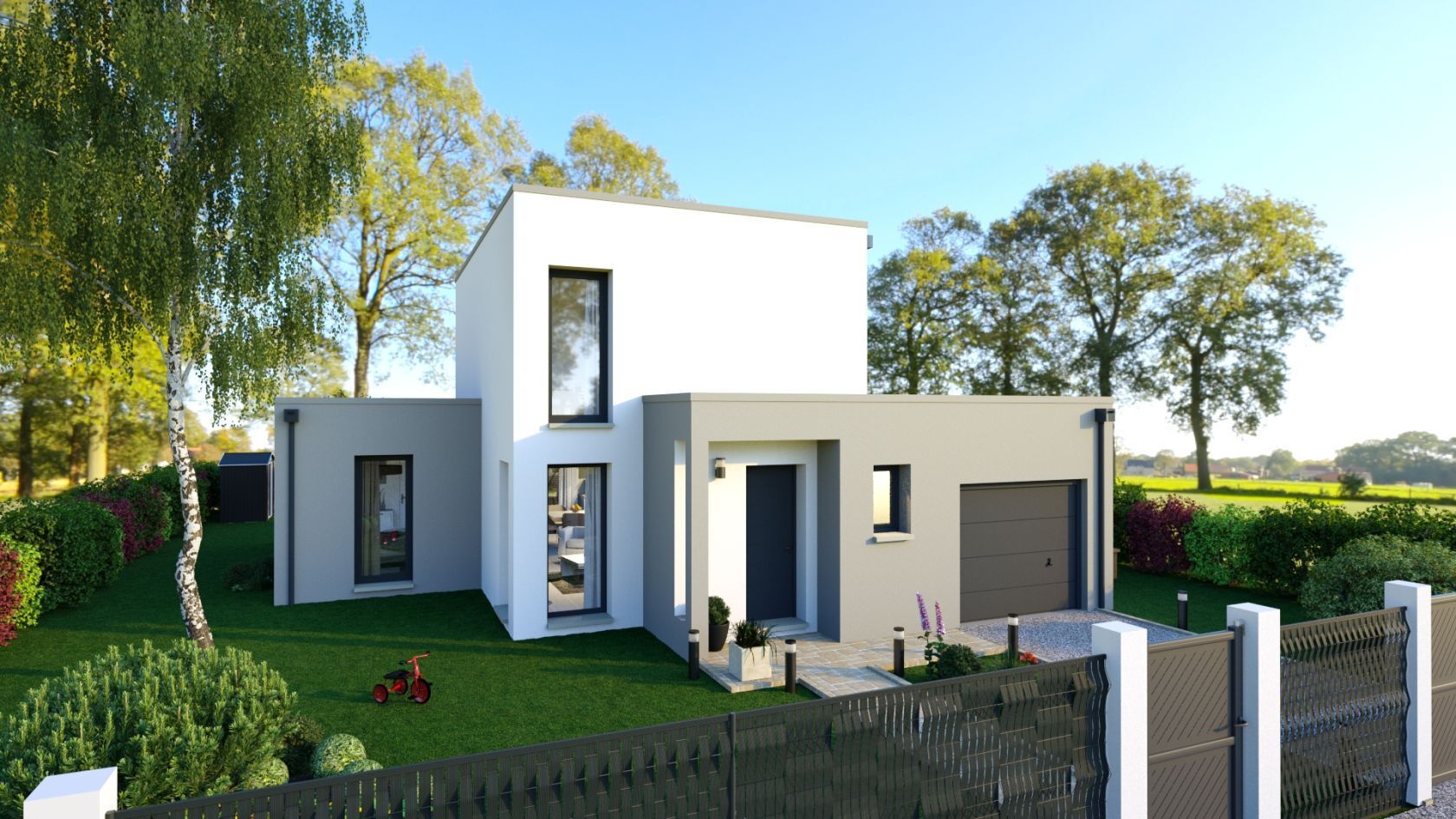 Projet de construction d'une maison 99 m² avec terrain à MOZAC (63)