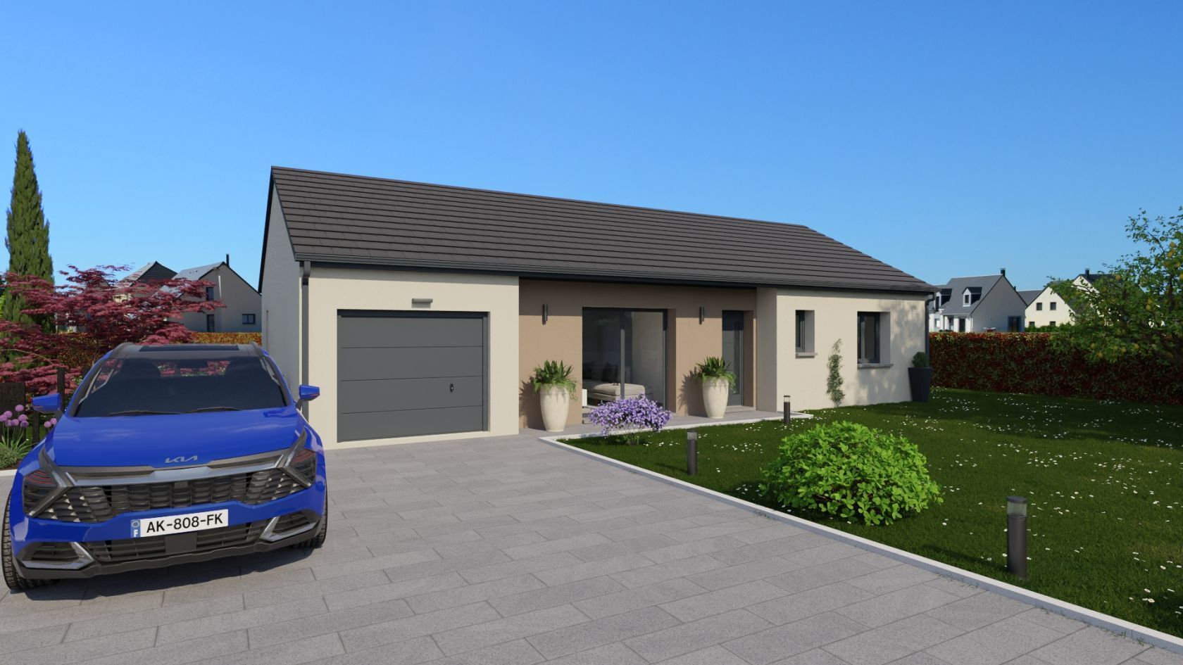 Projet de construction d'une maison 98 m² avec terrain à PARENT (63)