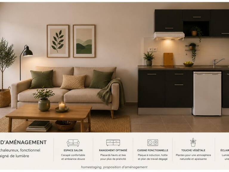 Appartement à vendre 2 pièces BEZIERS (34) — photo 1