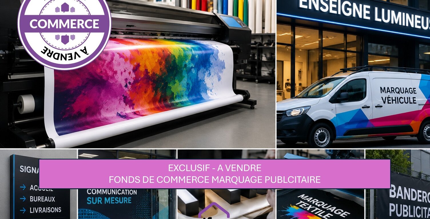 Fonds de commerce Marquage Publicitaire à vendre BAIE MAHAULT (971) — photo 1