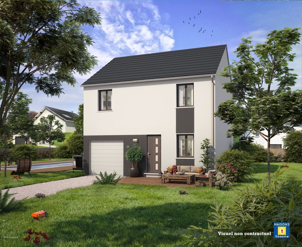 Projet de construction d'une maison 87 m² avec terrain à PEROY-LES-GOMBRIES (60)