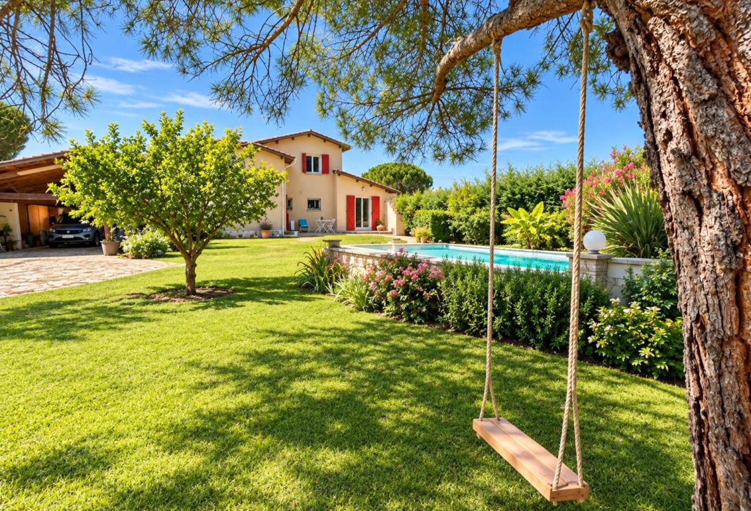 Maison familiale avec piscine et grand jardin Montauban — photo 1