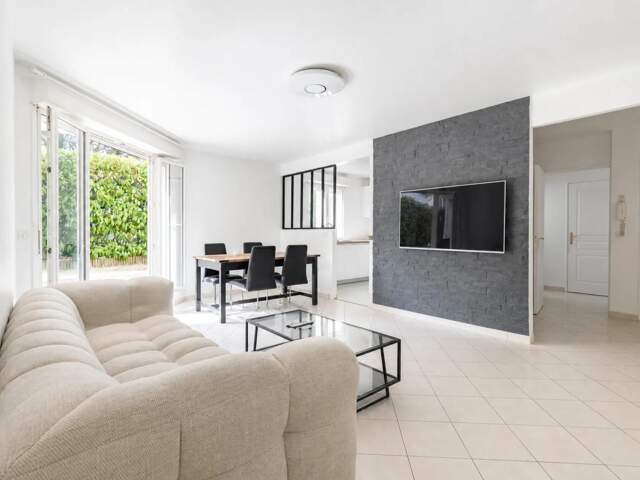 Bel appartement 4 pièces avec jardin, cave et parking — photo du bien