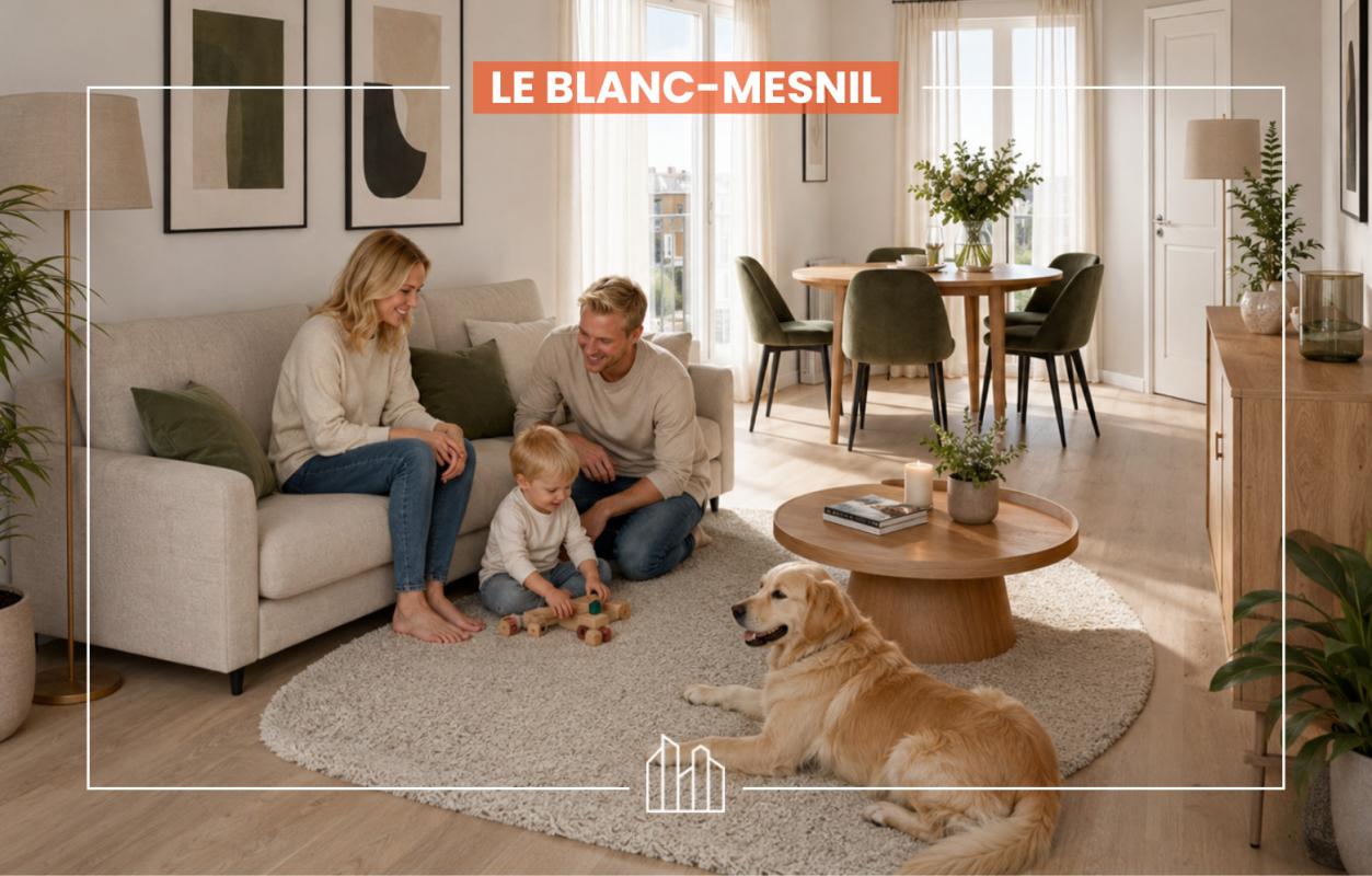 Appartement  T3 à vendre Blanc-Mesnil (Le) 93150